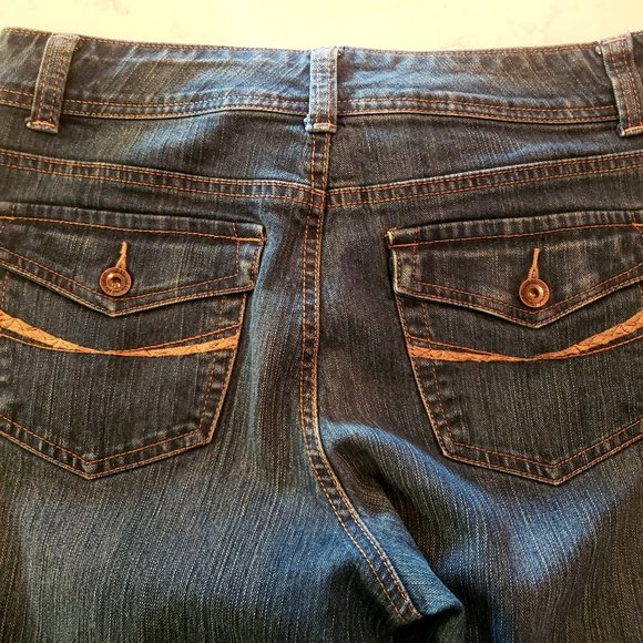 Code Blue Brigitte Boot Cut Jeans size 10R Medium wash high rise - Picture 5 of 8